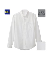 GU | （GU）ピンオックスフォードシャツ（長袖）Ｂ(トップス)