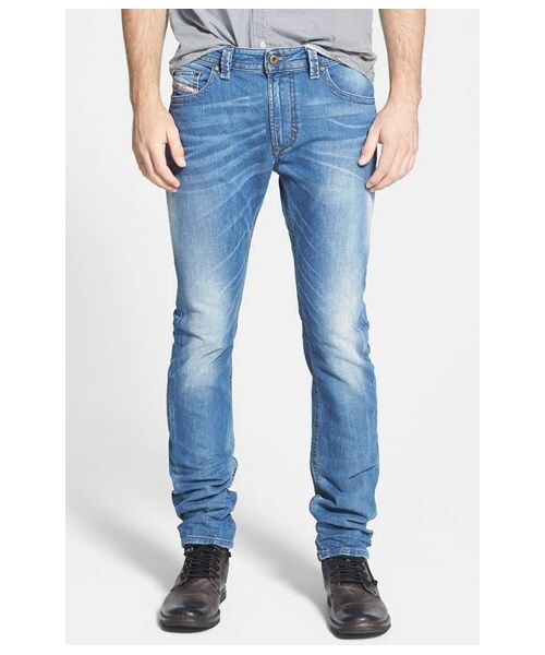 DIESEL（ディーゼル）の「DIESEL® 'Thavar' Skinny Jeans (0833V ...
