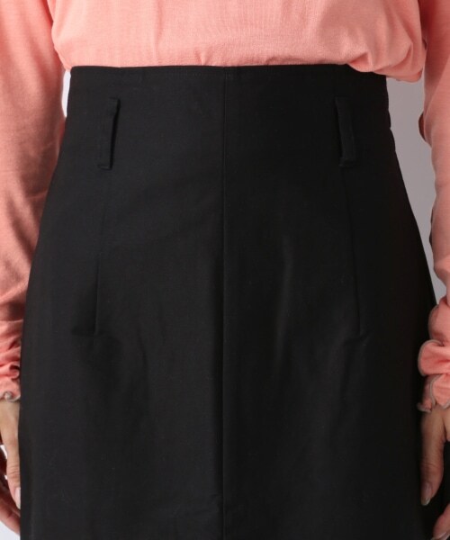 JEANASIS(ジーナシス)の「アソートハイウエストナロースカート(スカート・レオパード()/ブラック())」の9枚目の写真