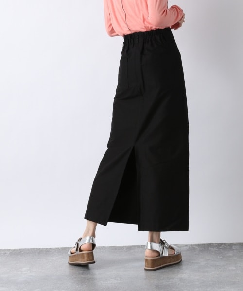 JEANASIS(ジーナシス)の「アソートハイウエストナロースカート(スカート・レオパード()/ブラック())」の5枚目の写真