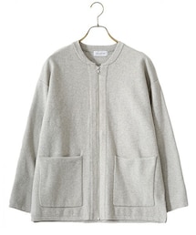 BALLAST ARK | MILANO RIB ZIP CARDIGAN(ニット/セーター)