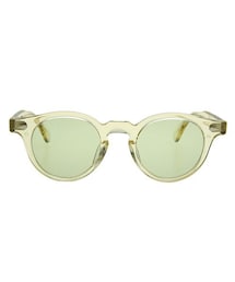 JULIUS TART OPTICAL | HAROLD 45-23 -CHAMPAGNE/LIGHT GREEN-(メガネ)