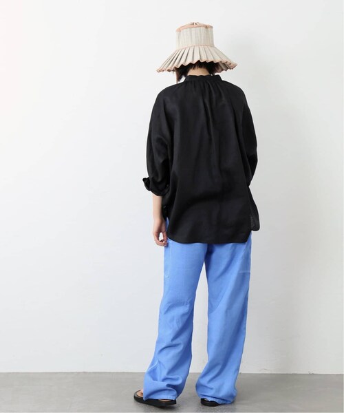 journal standard L'essage(ジャーナルスタンダードレサージュ)の「《予約》STANDRIFIT CAPRI:ハット◆(帽子・ベージュ/(027)/M/在庫あり)」の4枚目の写真