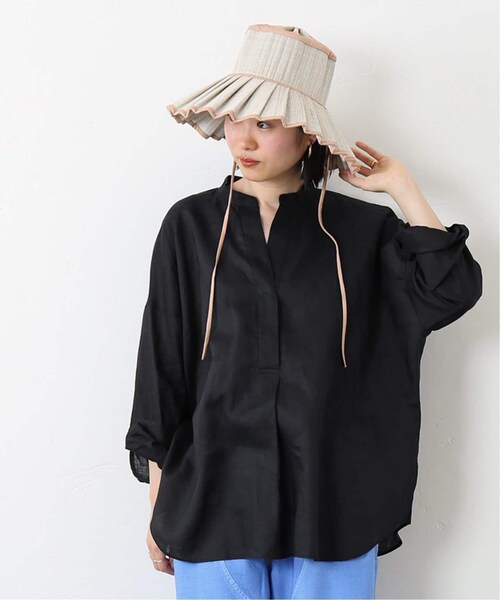 journal standard L'essage(ジャーナルスタンダードレサージュ)の「《予約》STANDRIFIT CAPRI:ハット◆(帽子・ベージュ/(027)/M/在庫あり)」の5枚目の写真