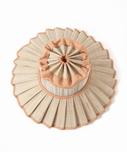 journal standard L'essage(ジャーナルスタンダードレサージュ)の「《予約》STANDRIFIT CAPRI:ハット◆(帽子・ベージュ/(027)/M/在庫あり)」の9枚目の写真