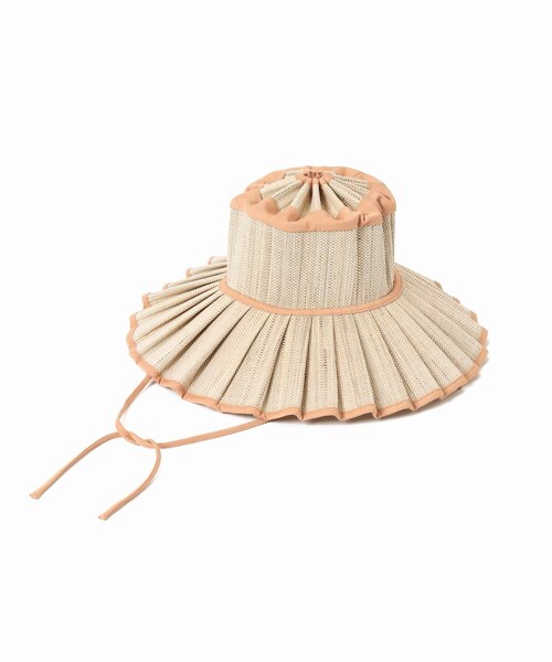journal standard L'essage(ジャーナルスタンダードレサージュ)の「《予約》STANDRIFIT CAPRI:ハット◆(帽子・ベージュ/(027)/M/在庫あり)」の10枚目の写真