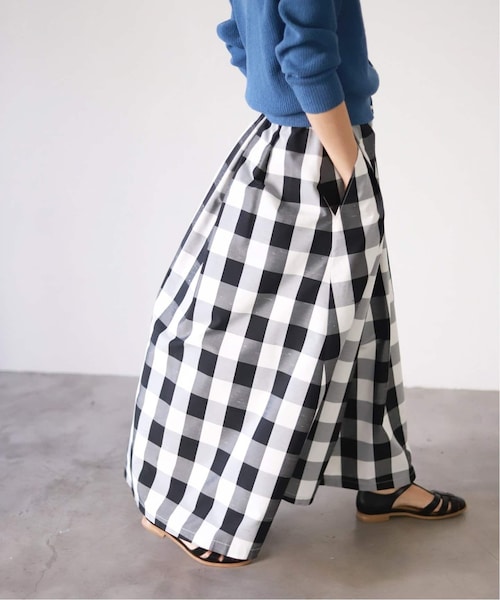 SLOBE IENA（スローブイエナ）の「《追加予約》ギンガムチェックタフタ  