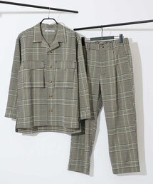 COLONY 2139 | TRストレッチ/チェック柄CPOシャツ(セットアップ可)(シャツ/ブラウス)
