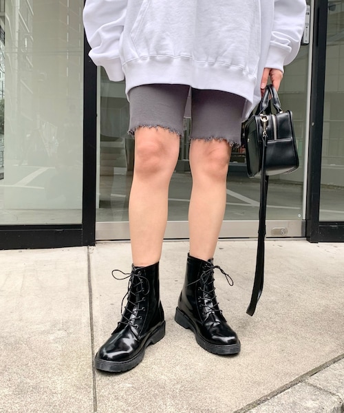WHO'S WHO gallery(フーズフーギャラリー)の「ダメージリブPackパンツ(その他パンツ・レディース・オレンジ/グリーン/チャコールグレー/ブラック/ベージュその他1・F)」の1枚目の写真