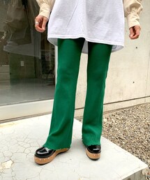 WHO'S WHO gallery | リブダメージパンツ(その他パンツ)