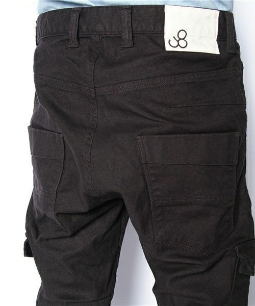 Johnbull Private labo（ジョンブルプライベートラボ）の「サルエルカーゴパンツ(11591)（カーゴパンツ・メンズ・ブラック/カーキ/オリーブ・SMALL/MEDIUM/LARGE/X-LARGE）」の8枚目の写真