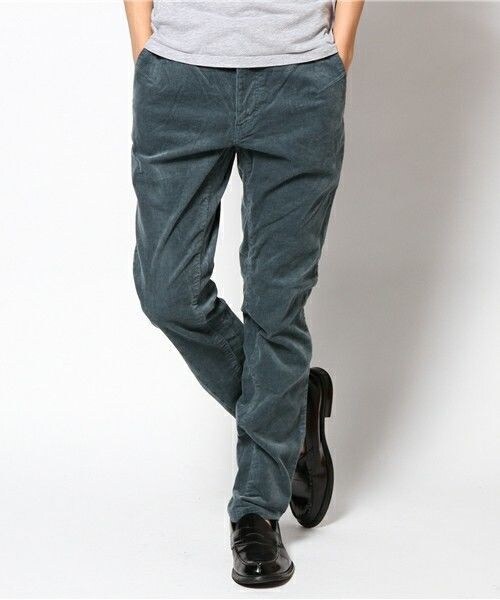 Johnbull Private labo(ジョンブルプライベートラボ)の「コーデュロイパンツ(その他パンツ・メンズ・ブラック/グレー/キャメル/ブルーグリーン・SMALL/MEDIUM/LARGE/X-LARGE)」の1枚目の写真