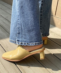 ミドルヒールサボミュール