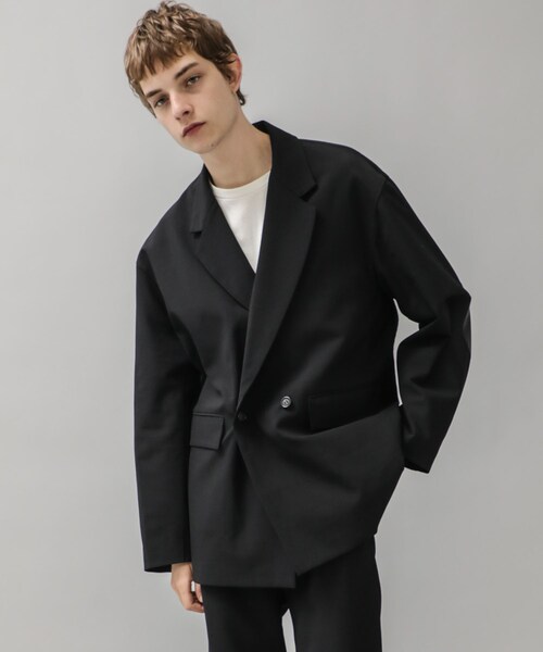 DISCOVERED（ディスカバード）の「STUDIOUS別注 TRIPWOOL CARDIGAN 