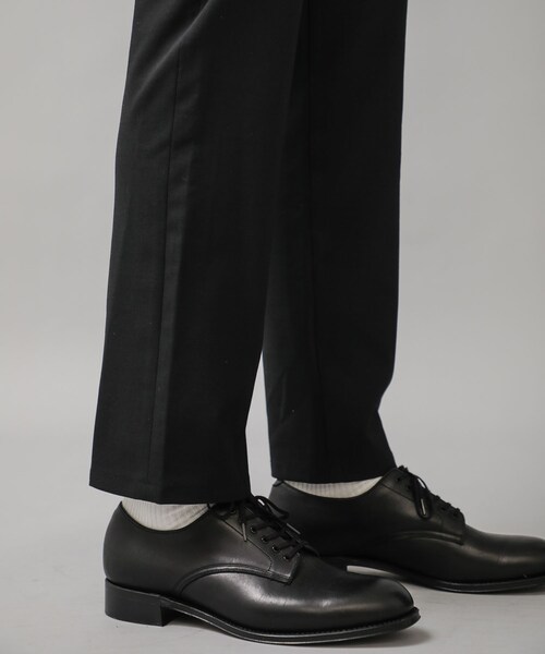 DISCOVERED（ディスカバード）の「STUDIOUS別注 TRIPWOOL WIDE PANTS（その他・メンズ・IVORY/BLACK・1/3）」の9枚目の写真