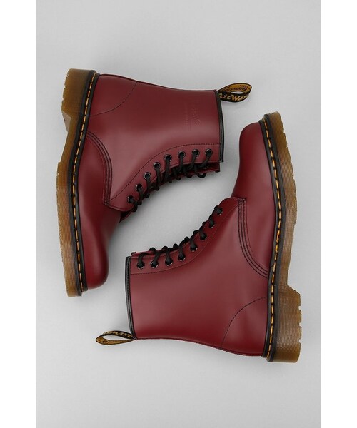 Dr. Martens（ドクターマーチン）の「Dr. Martens 1460 8-Eye Boot（ブーツ・メンズ・BLACK/MAROON・10/12/9/8/13/11）」の5枚目の写真