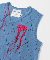 DAIRIKU（ダイリク）の「DAIRIKU LOVE-Hand Embroidery Vest（）」 - WEAR