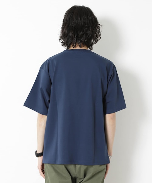 URBAN RESEARCH Sonny Label（アーバンリサーチサニーレーベル）の「ポケット付コンパクトスムースTシャツ（その他・メンズ・ホワイト/ネイビー/グレージュ/カーキ/ピンク・M/L）」の13枚目の写真