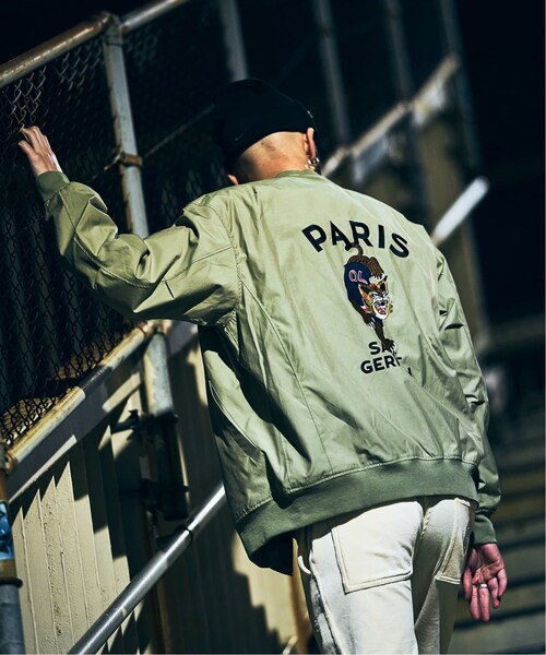 PARIS SAINT-GERMAIN（パリサンジェルマン）の「GERMAIN 刺繍 ブルゾン