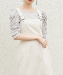 OLIVE des OLIVE | 5分袖パワショルプルオーバー(Tシャツ/カットソー)