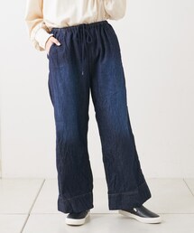 PUAL CE CIN | 綿ヘンプデニムパンツ(その他パンツ)