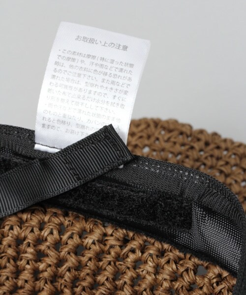 JEANASIS(ジーナシス)の「コマアミザツザイハット(帽子・ブラウン())」の10枚目の写真