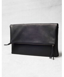 MR.OLIVE E.O.I | 【先行予約】MR.OLIVE E.O.I WATER PROOF WASHABLE LEATHER / 2WAY ZIPTOP CLUTCH BAG(バッグ)