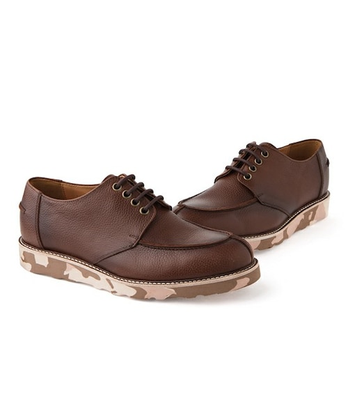 customellow（カスタムメロウ）の「[the klaxon X customellow] pallas u-tip shoes（シューズ・브라운・7.5/8.5/9.5）」の9枚目の写真