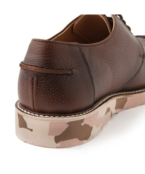 customellow（カスタムメロウ）の「[the klaxon X customellow] pallas u-tip shoes（シューズ・브라운・7.5/8.5/9.5）」の8枚目の写真