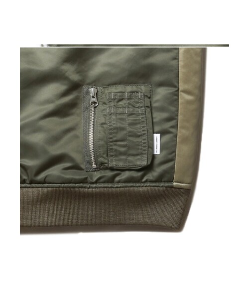 LIFUL MINIMAL GARMENTS.(ライフルミニマルガーメンツ)の「LIFUL MA-1 MIXED VEST KHAKI(ジャケット/アウター・メンズ・기타・S/M/L)」の4枚目の写真