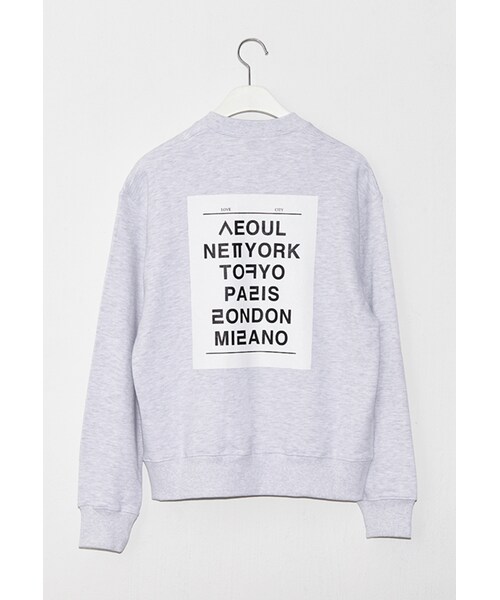NOHANT（ノアン）の「LOVE CITY NEWYORK SWEATSHIRT（その他・その他・S/M/L）」の7枚目の写真