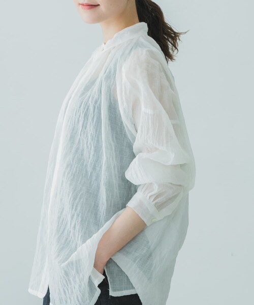 COSMIC WONDER（コズミックワンダー）の「COSMIC WONDER Clestial farmer shirts（その他・レディース・Black/White・M）」の4枚目の写真