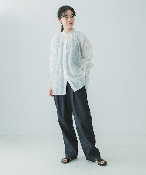COSMIC WONDER（コズミックワンダー）の「COSMIC WONDER Clestial farmer shirts（その他・レディース・Black/White・M）」の11枚目の写真