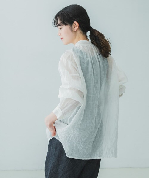 COSMIC WONDER（コズミックワンダー）の「COSMIC WONDER Clestial farmer shirts（その他・レディース・Black/White・M）」の6枚目の写真