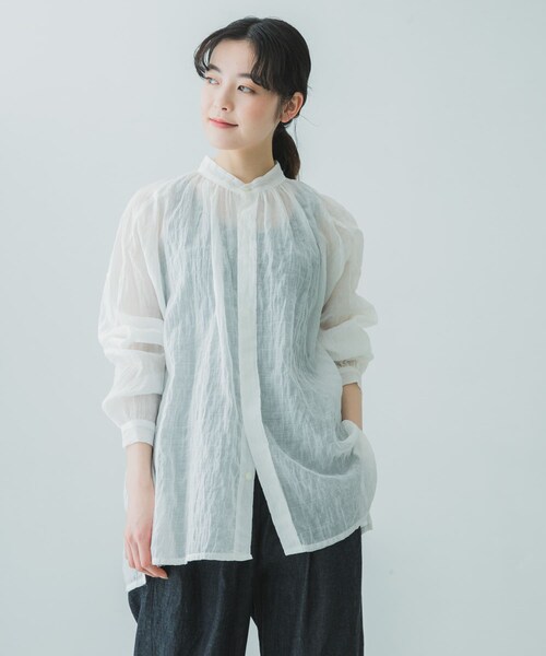 COSMIC WONDER（コズミックワンダー）の「COSMIC WONDER Clestial farmer shirts（その他・レディース・Black/White・M）」の5枚目の写真