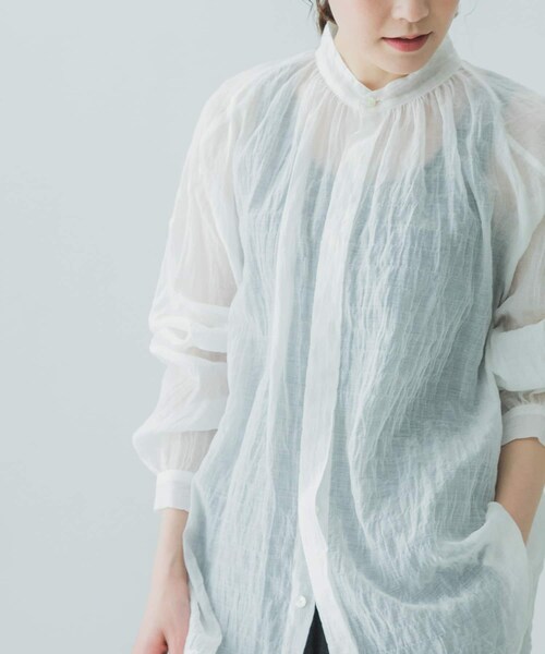 COSMIC WONDER（コズミックワンダー）の「COSMIC WONDER Clestial farmer shirts（その他・レディース・Black/White・M）」の3枚目の写真