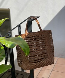 RIVE DROITE | 《予約》【MAISON N.H PARIS】ラフィアトート(かごバッグ)