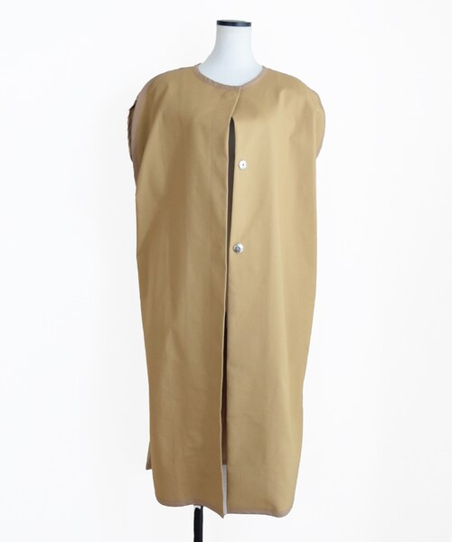 Marient（マリエント）の「パイピングトレンチジレ（その他アウター・レディース・ベージュ/ブラウン/ブラック・FREE）」の3枚目の写真