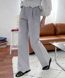 DHOLIC | サイドベルトタックパンツ(その他パンツ)