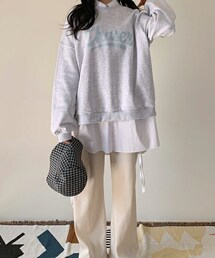 DHOLIC | レタリングスウェット(スウェット)