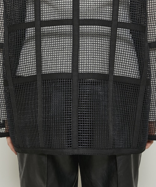 AKIRANAKA（アキラナカ）の「オンブレッタネットジャケット(AS2125