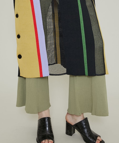 AKIRANAKA（アキラナカ）の「レイナコンビニットドレス (AS2131)（ワンピース/ドレス・レディース・BLACK）」の9枚目の写真