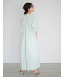 AMERICAN HOLIC | バックボタンスキッパーシャツワンピース(ワンピース/ドレス)