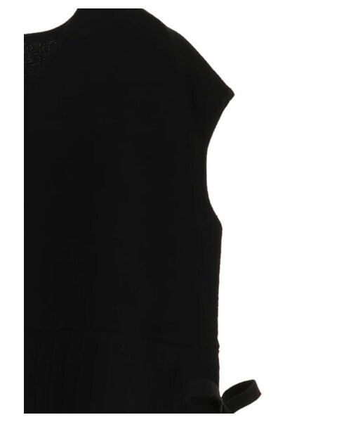 YECCA VECCA（イェッカヴェッカ）の「レイヤードロングシャツ（トップス・ライトグレー/ブラック・F）」の4枚目の写真