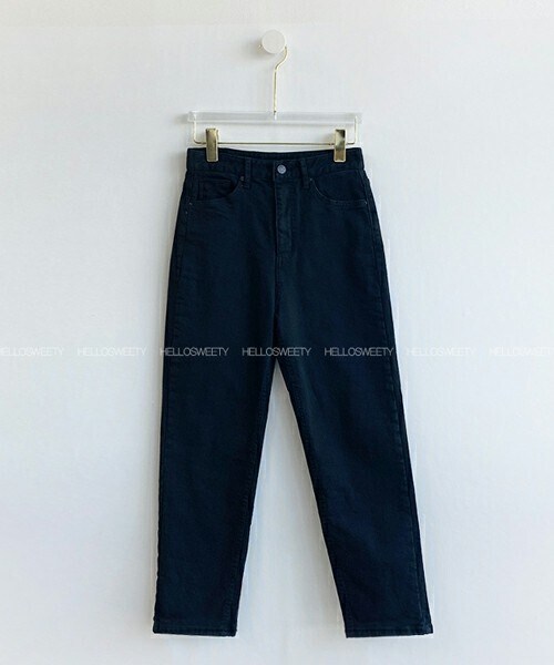 DHOLIC STYLE（ディーホリックスタイル）の「[hellosweety] クロップドストレートパンツ・p217114（その他パンツ・レディース・ベージュ/その他/グレー/ホワイト/ブラック・S/M/L/XL）」の3枚目の写真