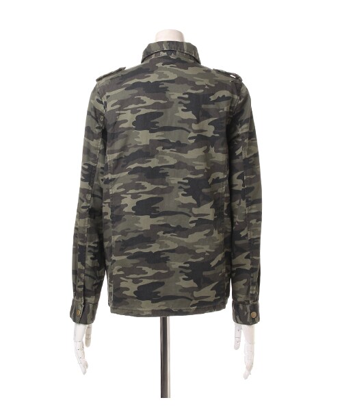 INGNI（イング）の「ミリタリージャケット（ジャケット/アウター・レディース・ｸﾛ/ｶｰｷ/ﾒｲｻｲ・M）」の2枚目の写真