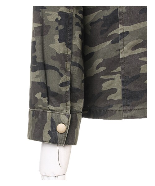 INGNI（イング）の「ミリタリージャケット（ジャケット/アウター・レディース・ｸﾛ/ｶｰｷ/ﾒｲｻｲ・M）」の7枚目の写真
