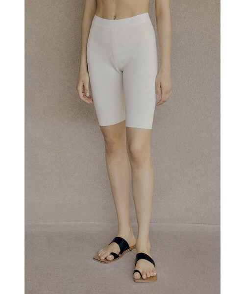 LOW CLASSIC（ロウ　クラシック）の「[21SS] BIKER KNIT PANTS (IVORY)（その他・기타・XXX）」の2枚目の写真