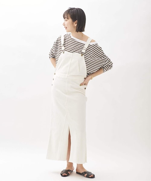 【R’IAM】FEMININE テンジクボーダーTシャツ plage（プラージュ）の「【R'IAM】FEMININE テンジクボーダーTシャツ