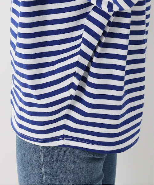 plage 【RIAM】FEMININEテンジクボーダーTシャツ plage（プラージュ）の「【R'IAM】FEMININE テンジクボーダーTシャツ